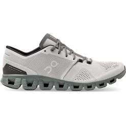 On Running Men's Cloud X 12 On Running Men's Cloud X -Running Gear Shop Small PNG SS21 Cloud X Glacier Olive M Pack Shot 1 2